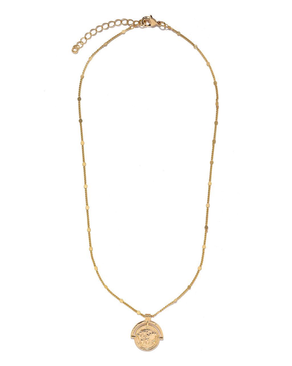 Go Global Pendant Necklace