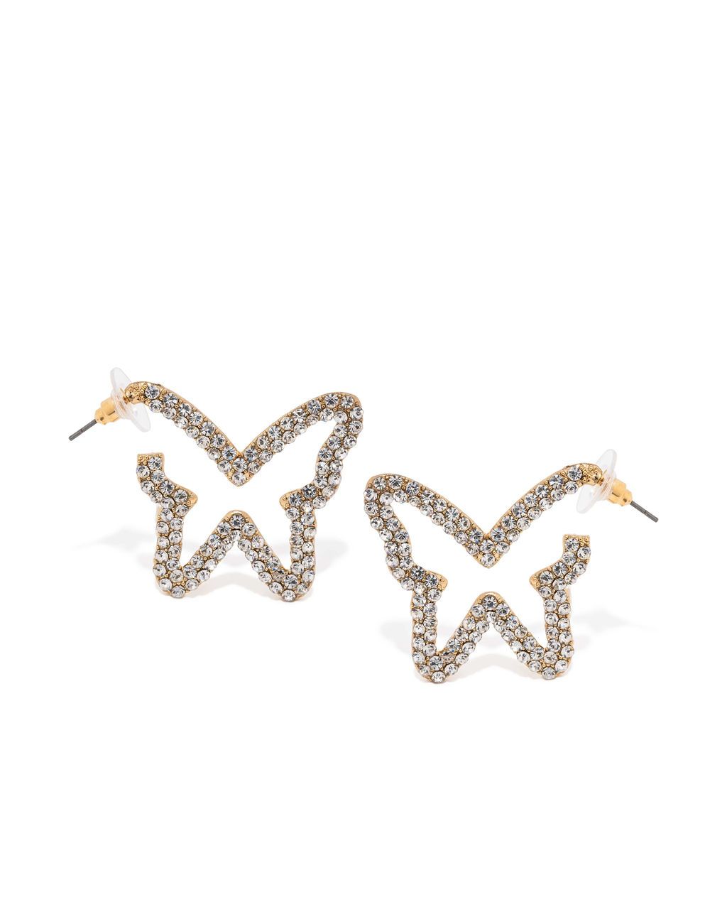Monarch Pave Hoops